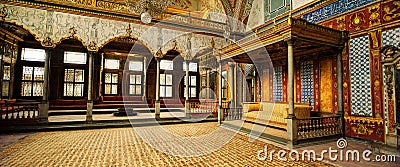 Harem in Topkapi Palace, Istanbul, Turkey Editorial Stock Photo