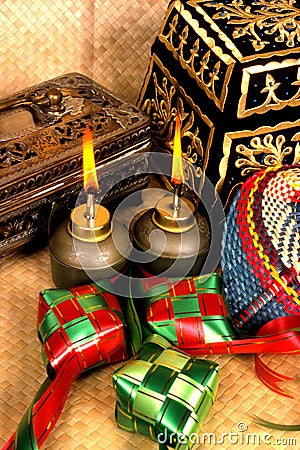 Hari Raya Puasa Stock Photo