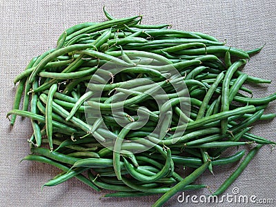 Haricot vert bean Stock Photo