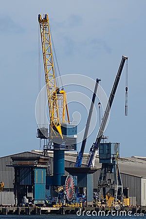 Harland & Wolff Heavy Industries, Belfast, Northern Ireland Editorial Stock Photo