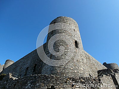 Harlech Castle Stock Photo