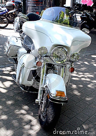 Harley Davidson Electra Glide Editorial Stock Photo