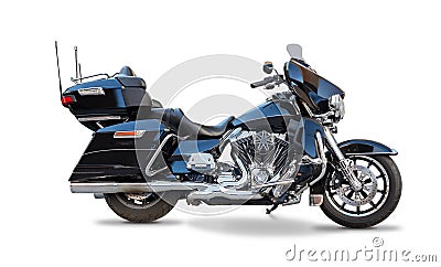 Harley Davidson Limited series isolated Stock Photo