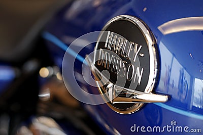 Harley Davidson logo Editorial Stock Photo