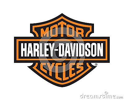 Harley Davidson logo Vector Design Vector Illustration