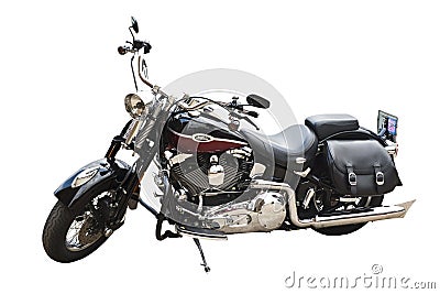 Harley davidson motorcycle Editorial Stock Photo