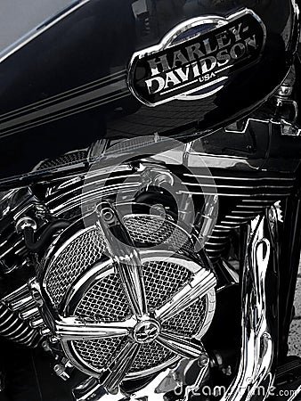 Harley - Davidson Editorial Stock Photo