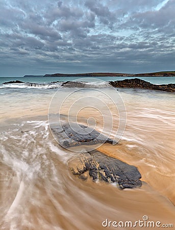 Harlyn bay Stock Photo