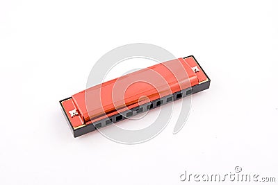 Harmonica Stock Photo