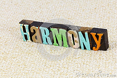 Harmony balance stability success nature health healing life love Stock Photo