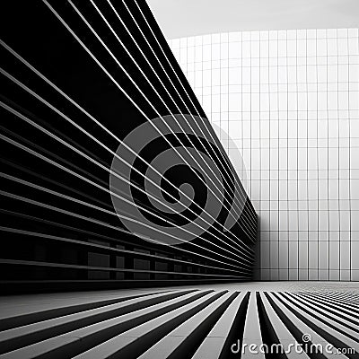 Harmony in Lines Stock Photo