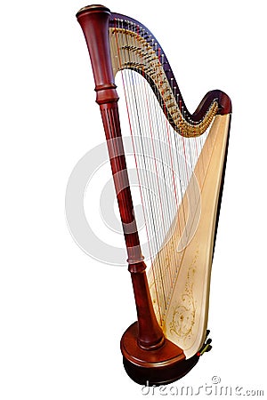 Harp Stock Photo