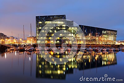 Harpa, Reykjavik, Iceland Stock Photo