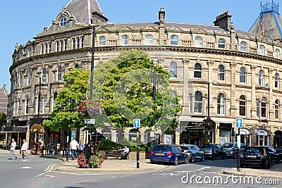 Harrogate town centre Editorial Stock Photo