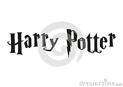 Harry Potter Logo Editorial Stock Photo