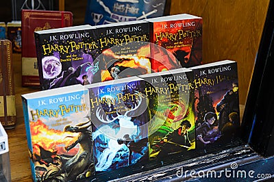 Harry Potter shop Editorial Stock Photo