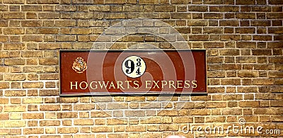 Harry Potter Warner Brothers studio tour Editorial Stock Photo