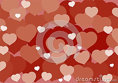 Hart_background Vector Illustration