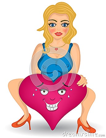 Hart of love Vector Illustration