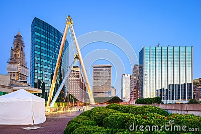 Hartford, CT Cityscape Stock Photo