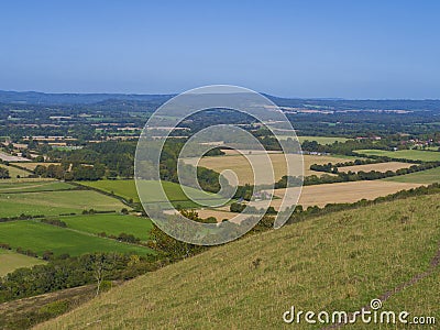 Harting Down West Sussex Stock Photo