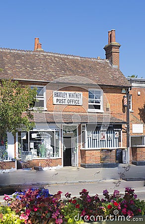 Hartley Wintney Post Office Editorial Stock Photo