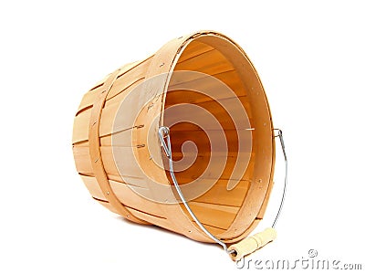 Harvest basket Stock Photo