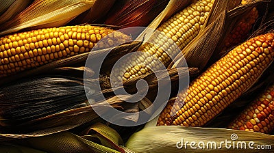 harvest cornic gra Cartoon Illustration