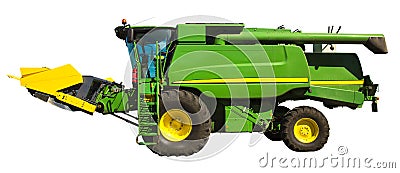 Harvester isolated Editorial Stock Photo