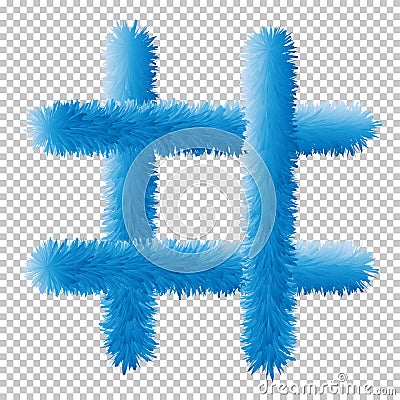 Hashtag web icon vector web elements Eps10. Vector Illustration