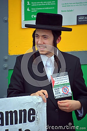 Hasidic Orthodox Editorial Stock Photo