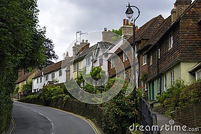 Haslemere cottages Stock Photo