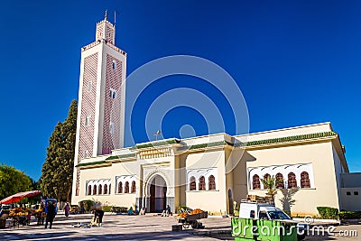Hassan II Mosque in Meknes, Morocco Editorial Stock Photo