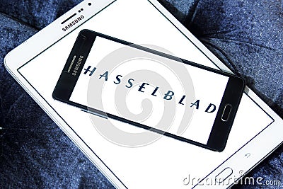 Hasselblad logo Editorial Stock Photo