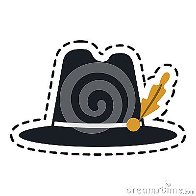 Hat accessory Vector Illustration