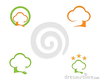 Hat chef icon vector concept Vector Illustration