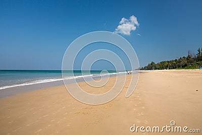 Hat Na Tai Natai beach Stock Photo