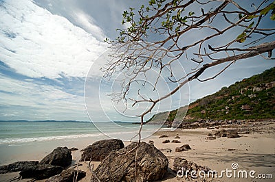 Hat Samae beach,Thailand. Stock Photo