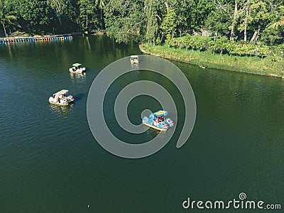 Hat yai Municipal Park at Hatyai, Thailand Editorial Stock Photo