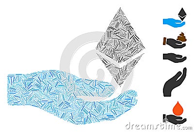 Hatch Mosaic Ethereum Offer Hand Editorial Stock Photo