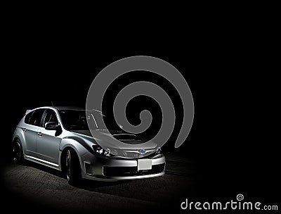 Hatchback car Stock Photo