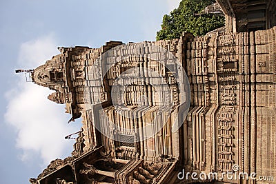 Hatheesinh jain temple, ahmadabad Stock Photo