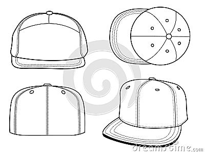 Hats templates Vector Illustration