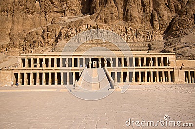 Hatshepsut temple Stock Photo