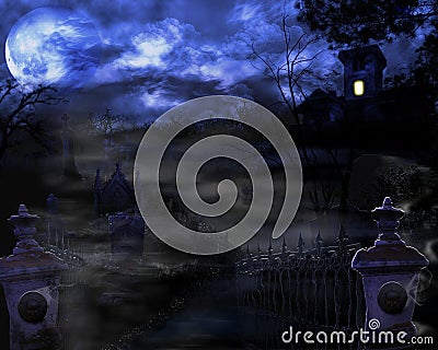 Haunted House Stock Photo