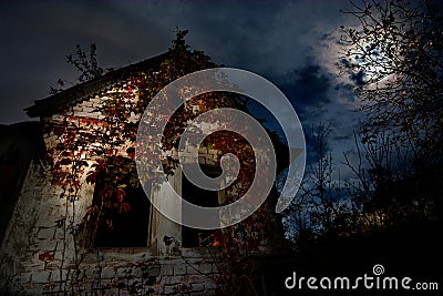 Haunted house Stock Photo