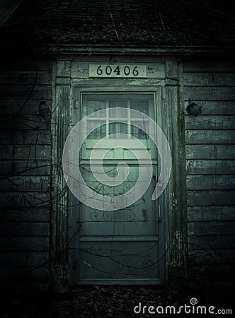 Haunted House Stock Photo