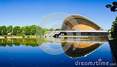 haus der kulturen der welt berlin Stock Photo