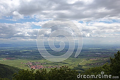 Haut_koeningsbourg Stock Photo