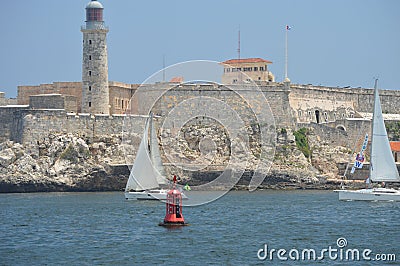 Havana entrance Editorial Stock Photo